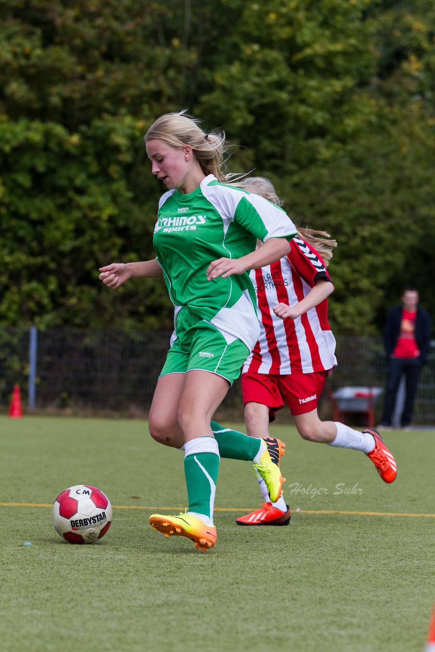 Bild 306 - C-Juniorinnen Kaltenkirchener TS - TuS Tensfeld : Ergebnis: 7:0